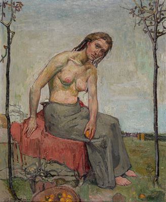 Hesperide by William Muller - Auction record, sale price, and art valuation. Compare with similar artists and explore comparable artworks.