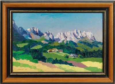 "Zell am See/Wilder Kaiser" by August Trummer - Auction record, sale price, and art valuation. Compare with similar artists and explore comparable artworks.