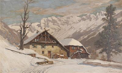 "Motiv aus dem Murtal, Hochschwabgebirge"