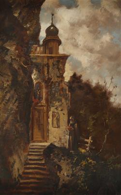 "Gebet vor der Kirche", "Blick zur Nachbarin" (2)