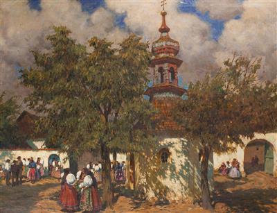 Village Celebration in Chodsko by Vaclav Maly - Auction record, sale price, and art valuation. Compare with similar artists and explore comparable artworks.