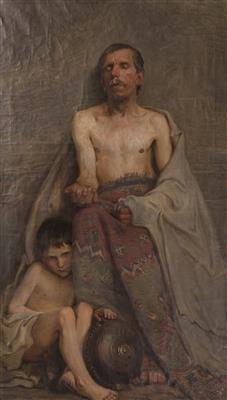Der bettelnde Belisar by Jan Cumpelik - Auction record, sale price, and art valuation. Compare with similar artists and explore comparable artworks.