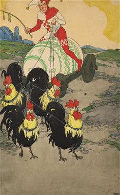 Eulenspiegel by Josef Wenig - Auction record, sale price, and art valuation. Compare with similar artists and explore comparable artworks.