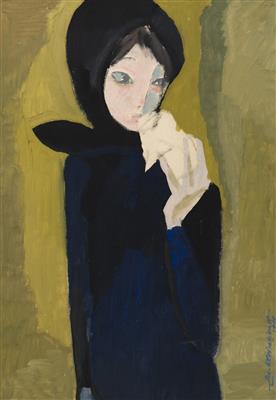 Girl in Shawl
