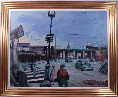 "Wien, Matzleinsdorferplatz" by Wolfgang Schonthal - Auction record, sale price, and art valuation. Compare with similar artists and explore comparable artworks.
