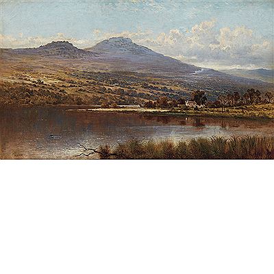 Sample artwork by Thomas Collier (1840 - 1891), known for landscape painting - View similar artists and auction records