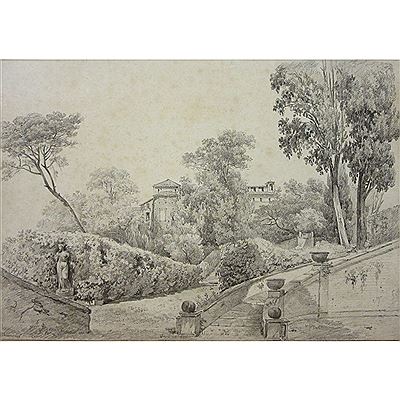 Views of the Villa d'Este, Tivoli: Two