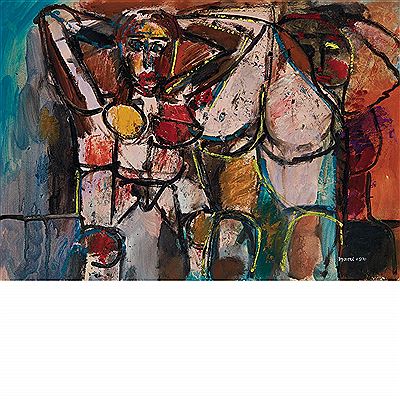 Abstracted Female Nude