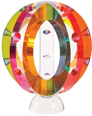 Segmented Polychromatic Sphere by Norman Mercer - Auction record, sale price, and art valuation. Compare with similar artists and explore comparable artworks.