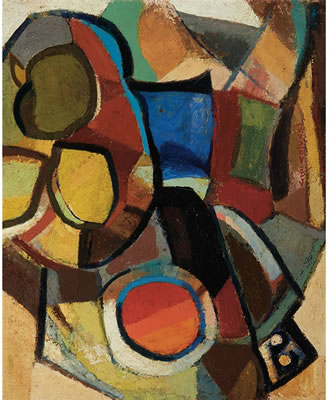 Fruit on Plate, 1946 by Gio Colucci - Auction record, sale price, and art valuation. Compare with similar artists and explore comparable artworks.