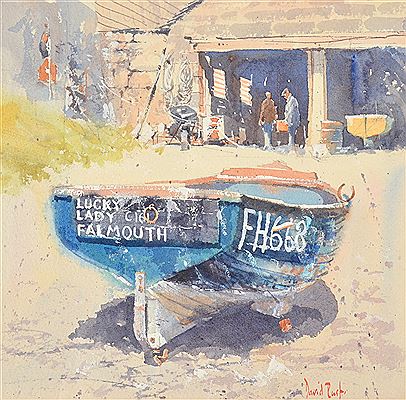 Lucky Lady by David Rust - Auction record, sale price, and art valuation. Compare with similar artists and explore comparable artworks.