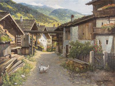 "Dorfstrasse in Bramberg"