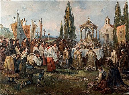 Oración ante la ermita by Emilio Puy Y Dalmau - Auction record, sale price, and art valuation. Compare with similar artists and explore comparable artworks.