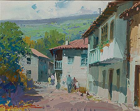 Calle de pueblo
