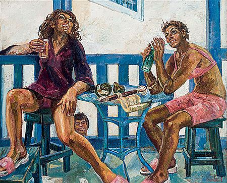 Las esclavas de la felicidad by Luis Rodriguez Vigil - Auction record, sale price, and art valuation. Compare with similar artists and explore comparable artworks.