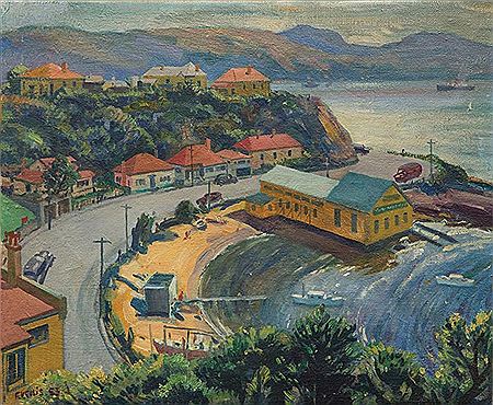 Evans Bay Parade, Wellington by Frederick Vincent Ellis - Auction record, sale price, and art valuation. Compare with similar artists and explore comparable artworks.