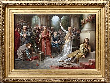 "GUINEVERE & THE COURT AT CAMELOT"