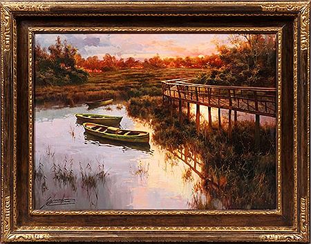 'SUNSET' by Salvador Caballero - Auction record, sale price, and art valuation. Compare with similar artists and explore comparable artworks.