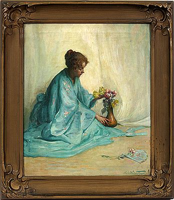 ARRANGING FLOWERS