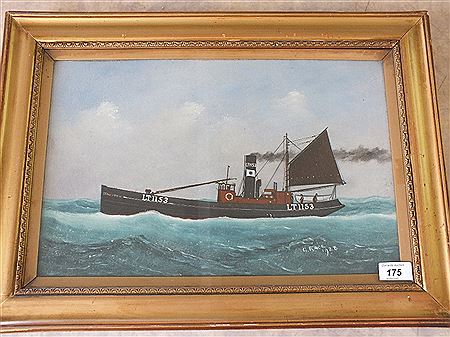 A Primitive Steam drifter LT1153