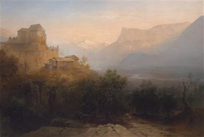 View of Tyrol Castle near Meran