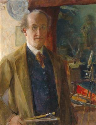 Portrait of Carl Duxa: Self Portrait of the Artist