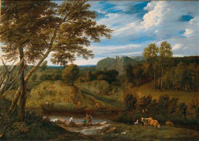 A river landscape