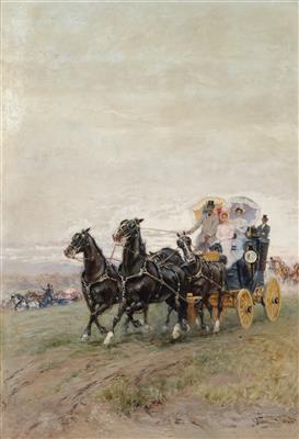 Kutschenfahrt by Francesco Lord Mancini - Auction record, sale price, and art valuation. Compare with similar artists and explore comparable artworks.