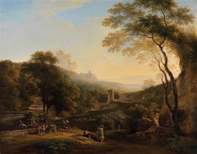 Roman Landscape (The old tower near Marino)
