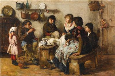 The Narrator by Vittorio Bressanin - Auction record, sale price, and art valuation. Compare with similar artists and explore comparable artworks.