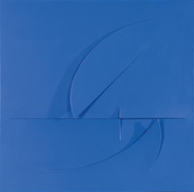 Naturante Blu 1 by Mario Surbone - Auction record, sale price, and art valuation. Compare with similar artists and explore comparable artworks.