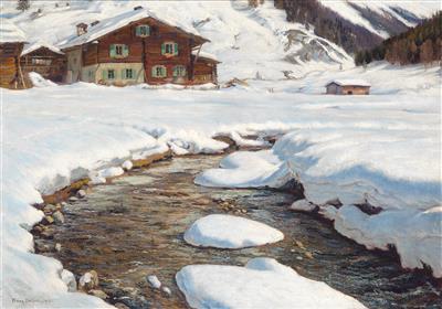 Sample artwork by Franz Holper (1862 - 1935), known for landscape painting and architecture - View similar artists and auction records