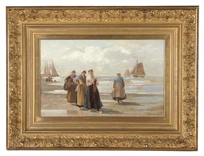 Fishermen’s Wives on the Beach