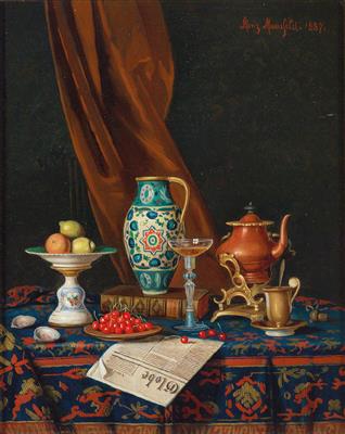 Two Still Lifes with Newspapers (2)