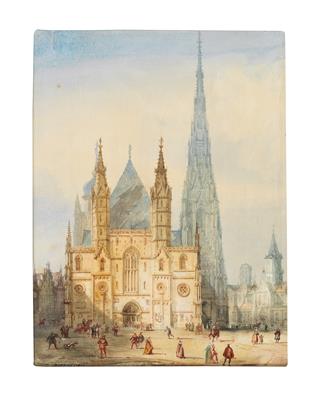 St. Stephen‘s in Vienna by Theodore Henri Mansson - Auction record, sale price, and art valuation. Compare with similar artists and explore comparable artworks.