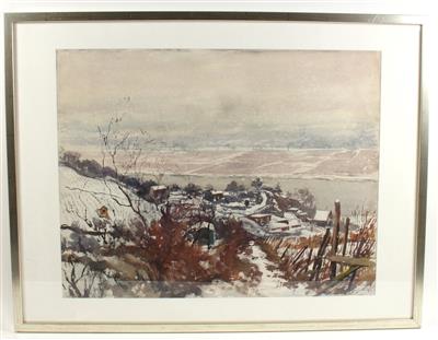 Nußdorf, Eichelhof in the winter by Wilhelm Ulrich - Auction record, sale price, and art valuation. Compare with similar artists and explore comparable artworks.