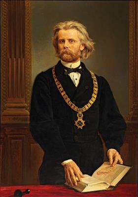 Three-quarter length portrait of Carol Gilewski (18321871), Professor of anatomy in Cracow