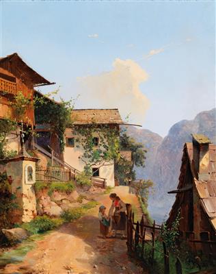 Scene of Hallstatt