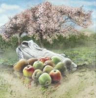 Fleurs et pommes (1981) by Camille De Taeye - Auction record, sale price, and art valuation. Compare with similar artists and explore comparable artworks.