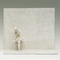 Baigneuse assise