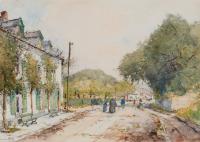 Rue de village by Edouard Elle - Auction record, sale price, and art valuation. Compare with similar artists and explore comparable artworks.