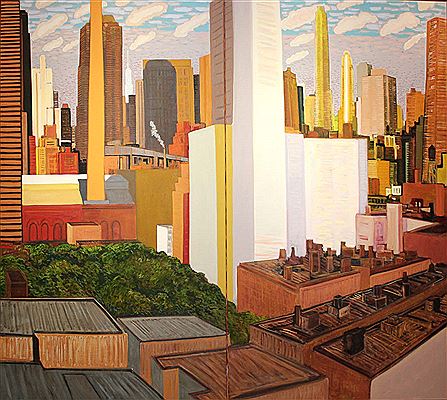 EAST MANHATTAN Dyptich