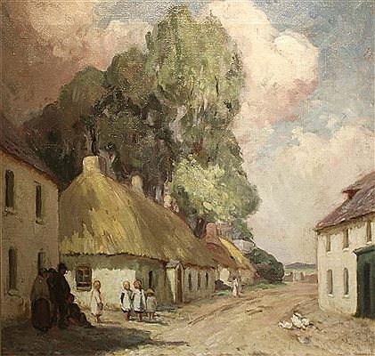 DUNBOYNE VILLAGE by Eva Henrietta Hamilton - Auction record, sale price, and art valuation. Compare with similar artists and explore comparable artworks.