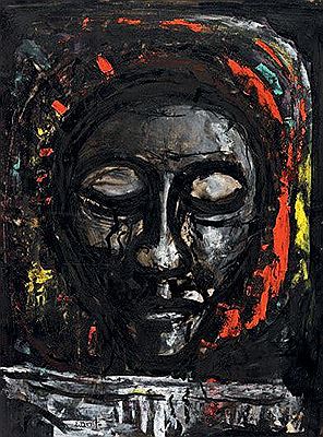 Sample artwork by Evaristo (1923 - 2009), known for painting - View similar artists and auction records