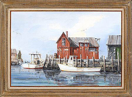Lobster shack on the pier