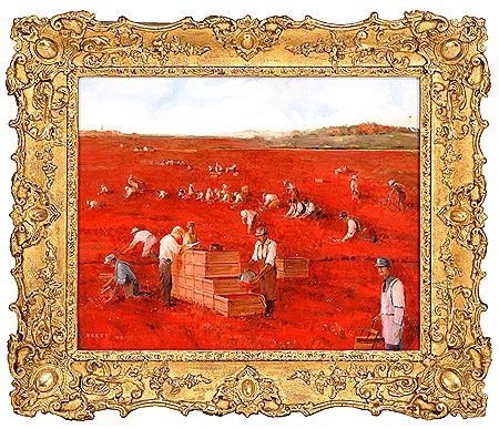Cranberry Bog at Yarmouth by Robert L Barry - Auction record, sale price, and art valuation. Compare with similar artists and explore comparable artworks.