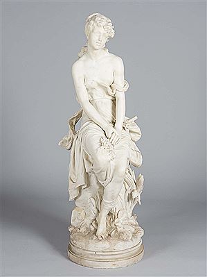 Le Printemps by Hippolyte Francois Moreau - Auction record, sale price, and art valuation. Compare with similar artists and explore comparable artworks.