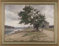 Vue de la Saone à Caluire