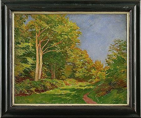 Spätsommerliche Landschaftsimpression bei Himmelpforten by Julius Wohlers - Auction record, sale price, and art valuation. Compare with similar artists and explore comparable artworks.