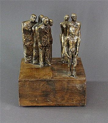 "Mauergruppe", 1989 by Dagmar Riese - Auction record, sale price, and art valuation. Compare with similar artists and explore comparable artworks.